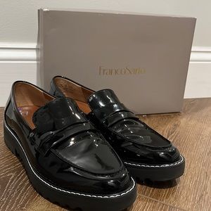 EUC Franco Sarto Cassandra platform penny loafers 👞